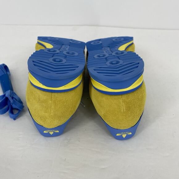 Adidas Sporty and Rich SL72 Yellw and Blue Sneaker Women's Size 9 - Picture 6 of 10